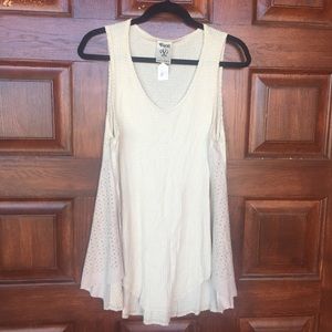 Tank Top with Rhinestones